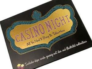 Casino Night Game, Brand New as never played and cards are still sealed.